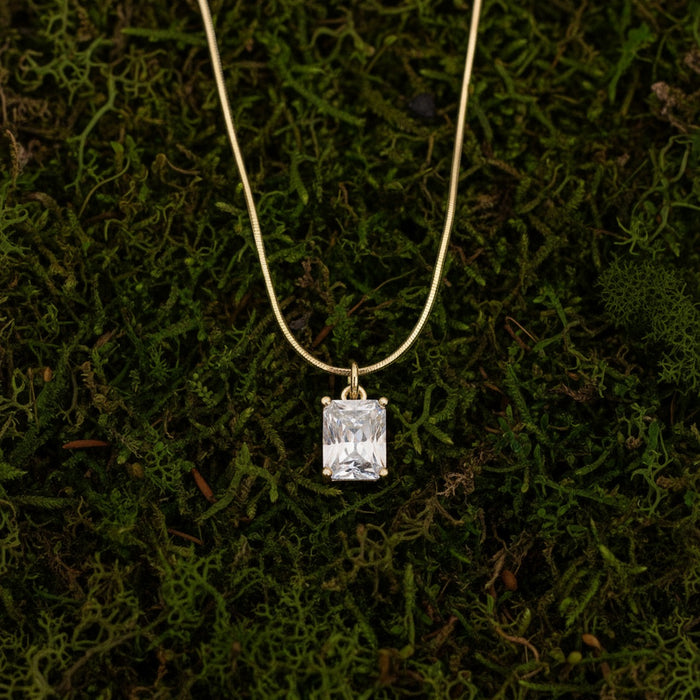LUMIÉRE | Náhrdelník se zirkonem Crystal