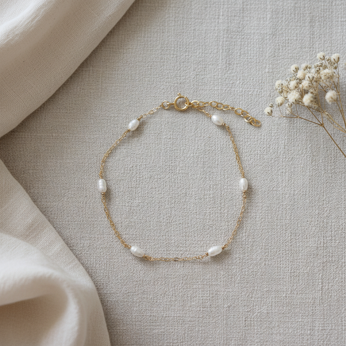 ARTEMIS | Minimalistický náramek s perlami