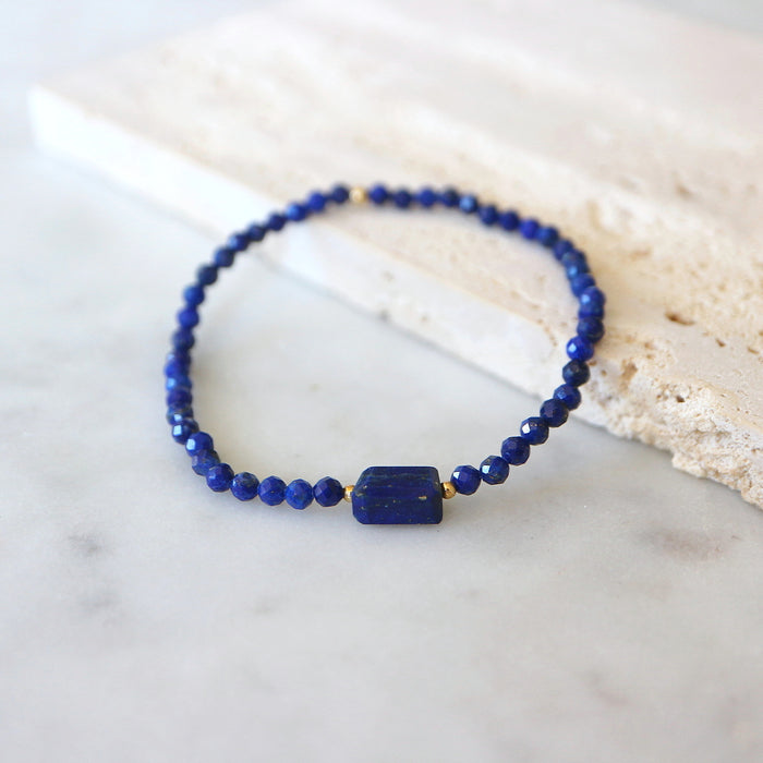 Náramek z lapisu lazuli