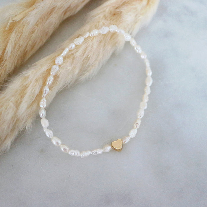 Perlový náramek Amore